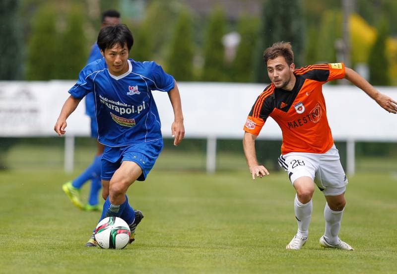 Football. Podbeskidzie Bielsko Biala - MFK Ruzomberok. 10.07.2015