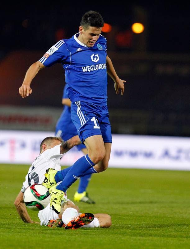 Football. PKO BP Ekstraklasa. Ruch Chorzow - Pogon Szczecin. 02.10.2015