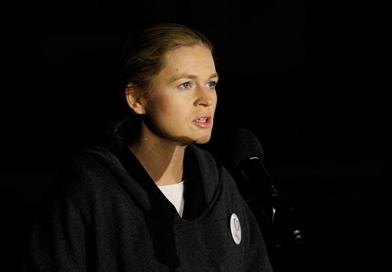 Barbara Nowacka. Press Conference. 08.10.2015