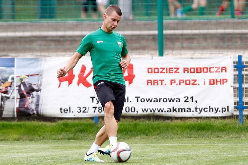 Football. GKS Tychy. Training. 27.06.2016