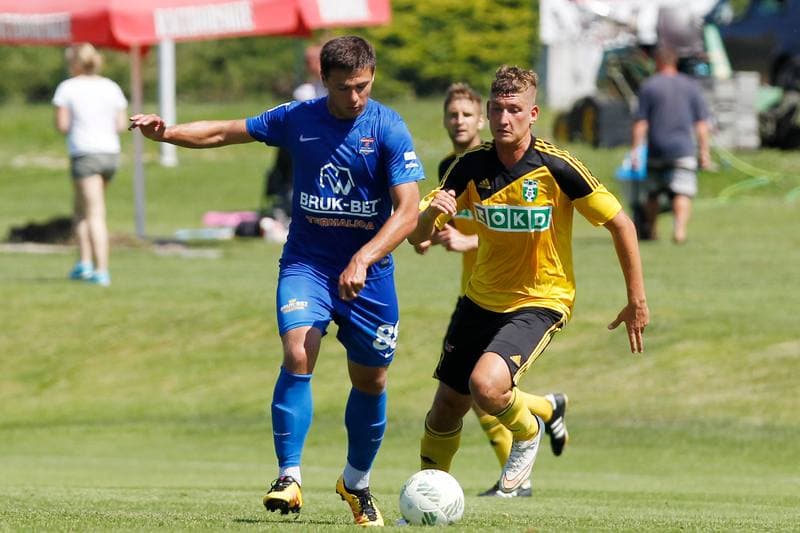 Football. Sparing. Bruk-Bet Termalica Nieciecza - MFK Karvina. 02.07.2016