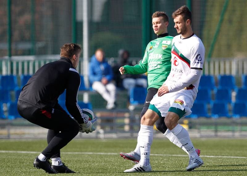 Football. Sparing. Rozwoj Katowice - GKS Tychy. 27.02.2016