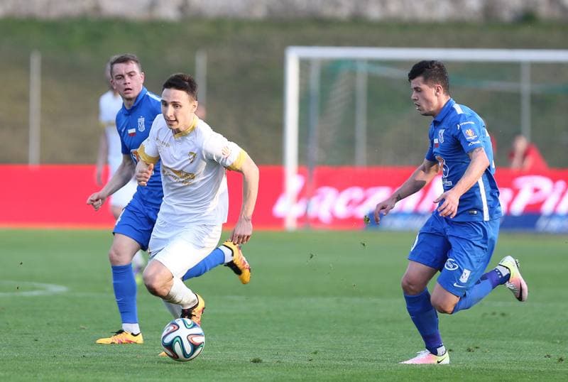 Football. Polish Cup. Zaglebie Sosnowiec - Lech Poznan. 05.04.2016