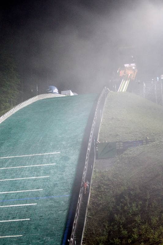 Ski Jumping. FIS Grand Prix. Day 1. 25.07.2014