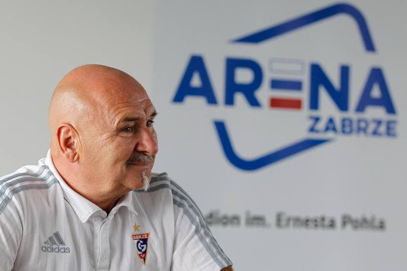 Football. Gornik Zabrze. Press Conference. 26.07.2016