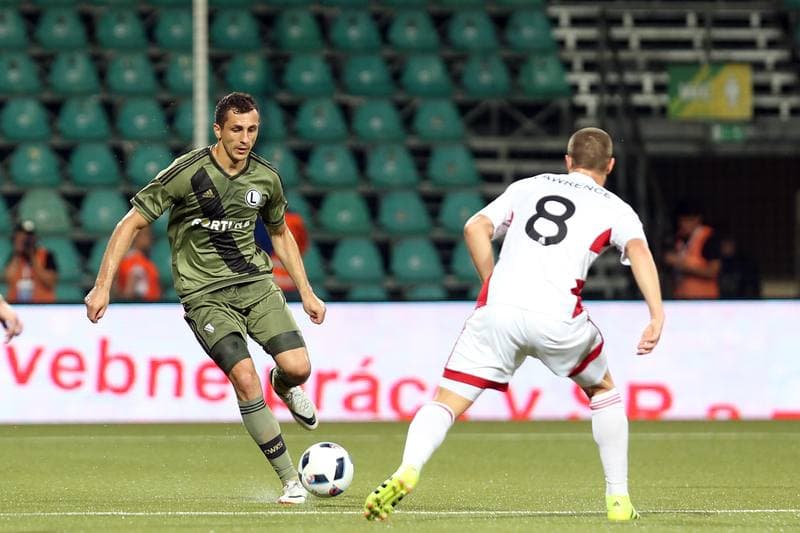 Football. Champions League. AS Trencin - Legia Warsaw. 27.07.2016