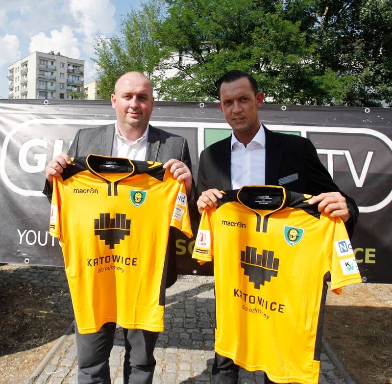 Football. GKS Katowice. Presentation. 26.07.2014