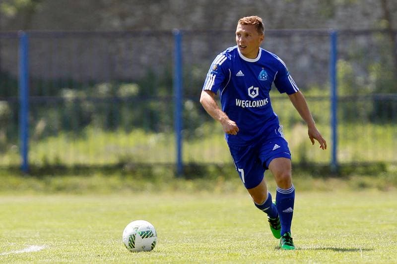 Football. Sparing. Ruch Chorzow - Rakow Czestochowa. 29.06.2016