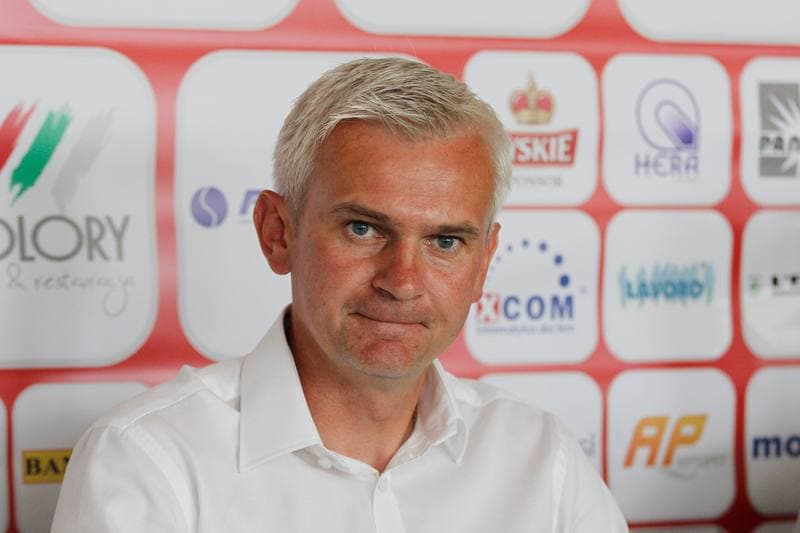 Football. Zaglebie Sosnowiec. Press Conference. 21.07.2016
