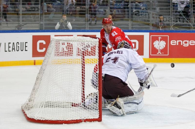 Ice Hockey. Champions Hockey League. Comarch Cracovia Krakow - Sparta Prague. 17.08.2016
