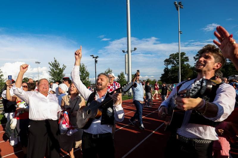 Football. World Cup 2026. Croatia. Training and Press Conference. 10.06.2026