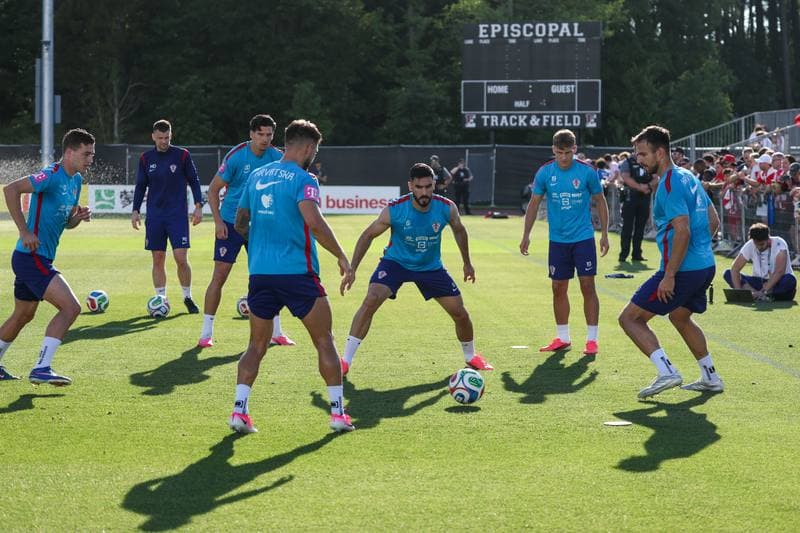 Football. World Cup 2026. Croatia. Training and Press Conference. 10.06.2026