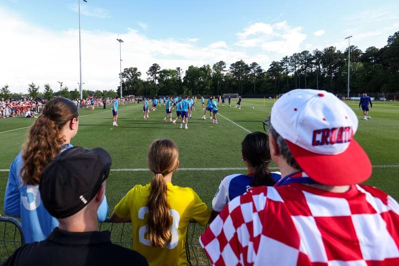 Football. World Cup 2026. Croatia. Training and Press Conference. 10.06.2026