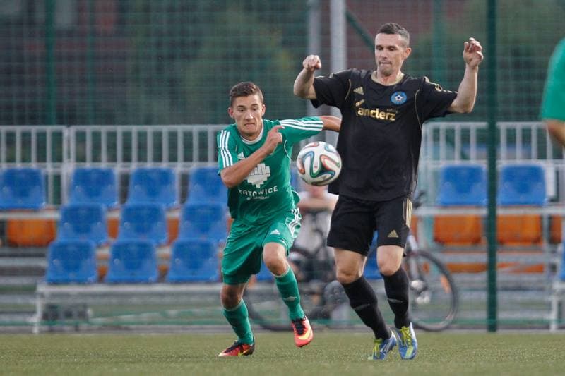 Football. Puchar Polski. GKS II Katowice - Reprezentacja Slaska Oldboyow. 07.09.2016