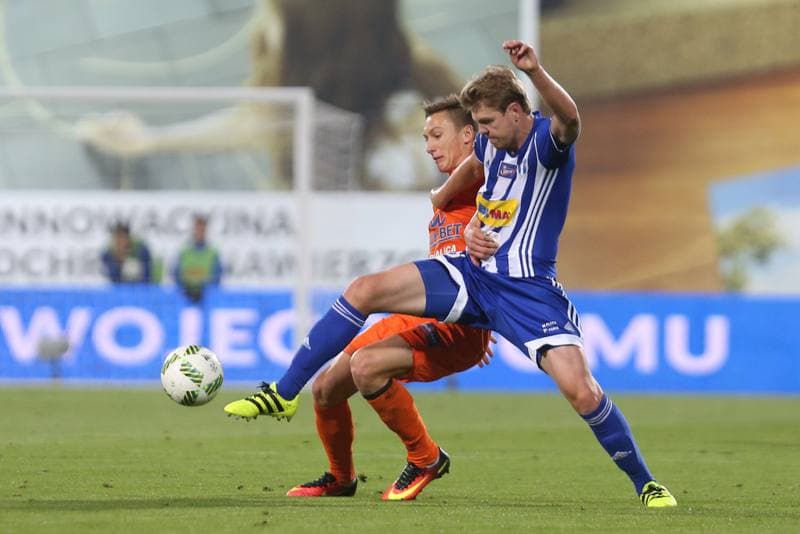 Football. Lotto Ekstraklasa. Bruk-Bet Termalica Nieciecza - Wisla Plock. 23.09.2016