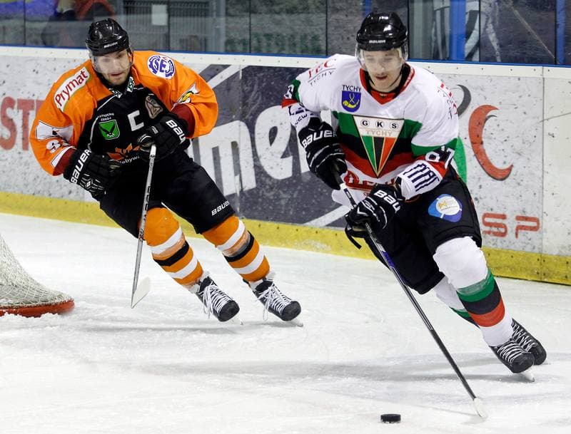 Ice Hockey. Polska Hokej Liga. GKS Tychy - JKH GKS Jastrzebie. 30.11.2014