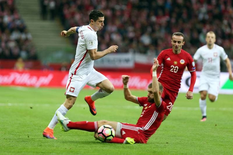 Football. World Cup Qualifiers. Poland - Armenia. 11.10.2016