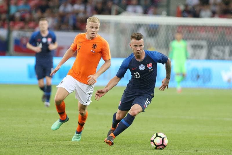 Football. International Friendly. Slovakia - Netherlands. 31.05.2018