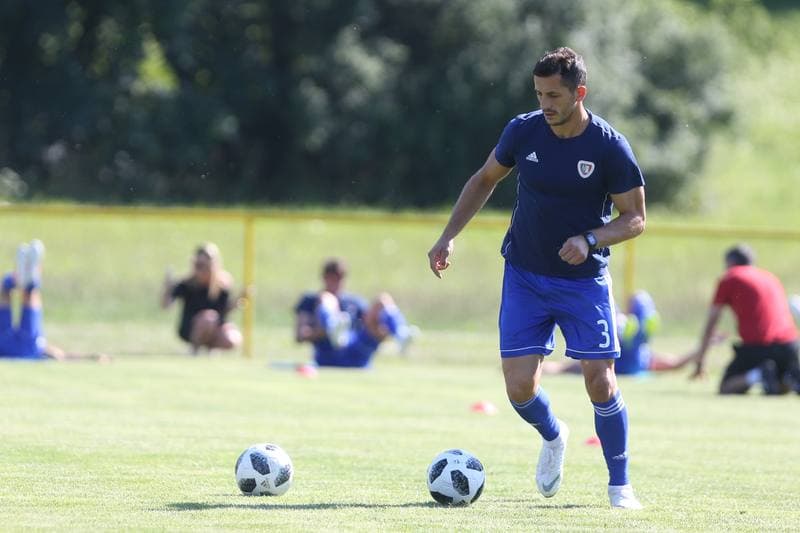 Football. Friendly Match. 1 FC Slovacko - Piast Gliwice. 04.07.2018