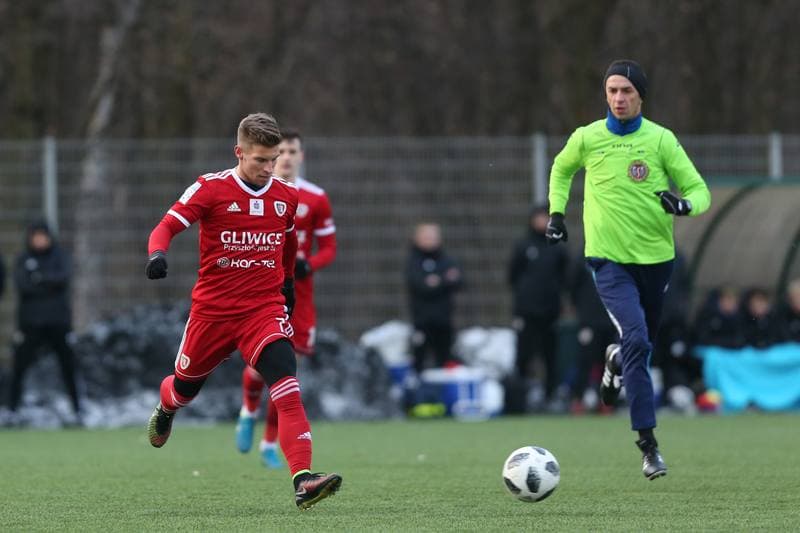 Football. Sparing. Piast Gliwice - GKS 1962 Jastrzebie. 18.01.2019