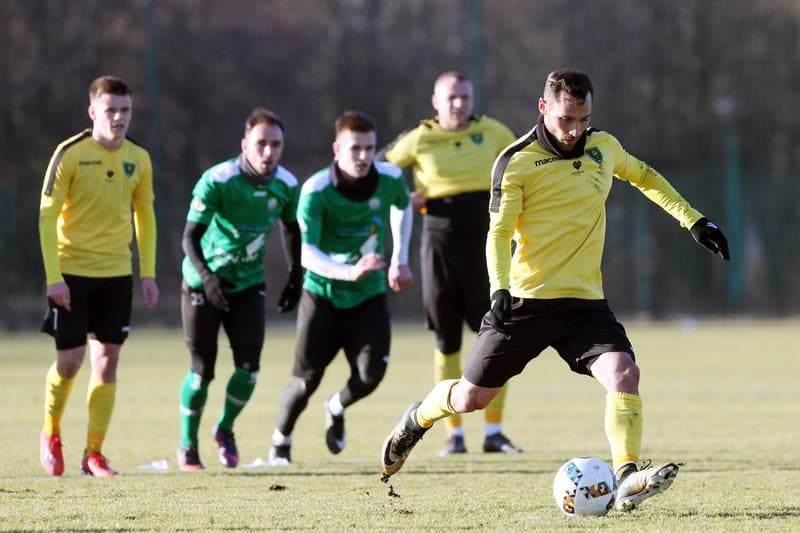Football. Sparing. GKS Katowice - KS Polkowice. 22.02.2019