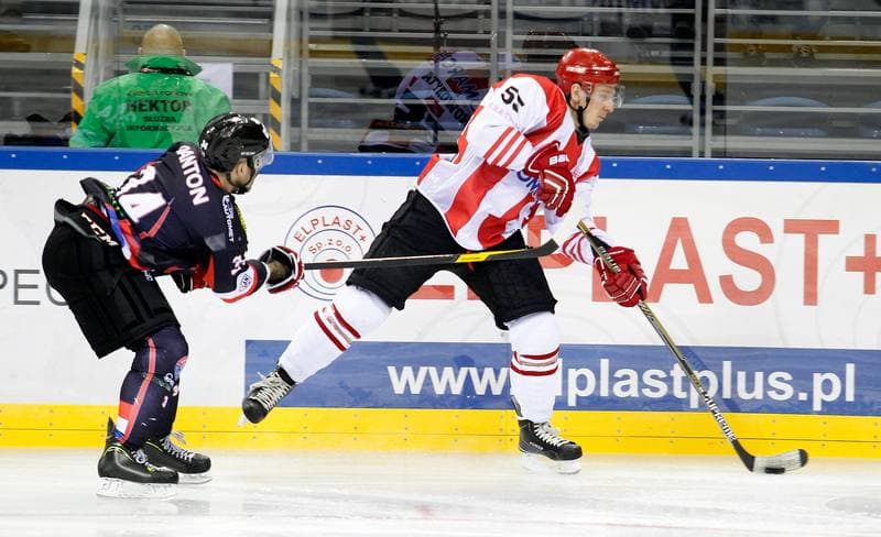 Ice Hockey. Polish Hockey Cup. Comarch Cracovia Krakow - Ciarko KH Sanok. 27.12.2014