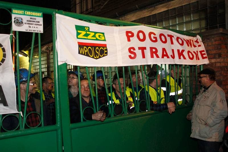 Coal Mining Protest. Bytom. 14.01.2015