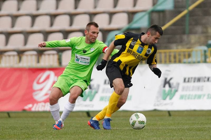 Football. II Liga. Rozwoj Katowice - Gryf Wejherowo. 12.11.2016