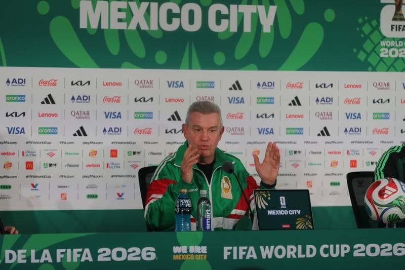 Football. World Cup 2026. Mexico - South Africa. Pre-Match Press Conference. 10.06.2026