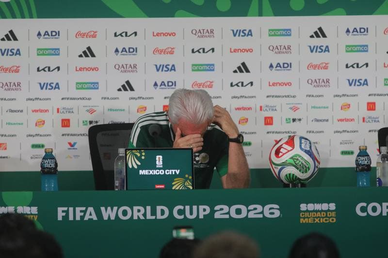 Football. World Cup 2026. Mexico - South Africa. Pre-Match Press Conference. 10.06.2026