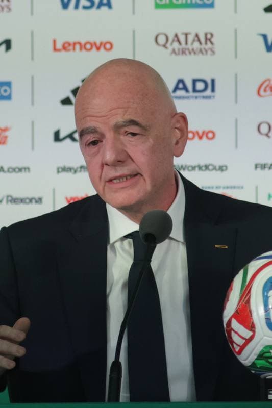 Football. World Cup 2026. Gianni Infantino Press Conference. 10.06.2026