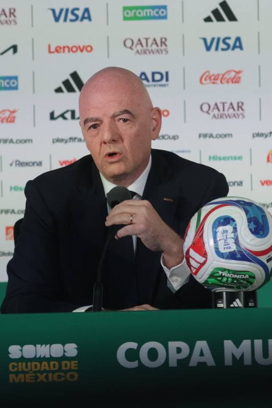 Football. World Cup 2026. Gianni Infantino Press Conference. 10.06.2026