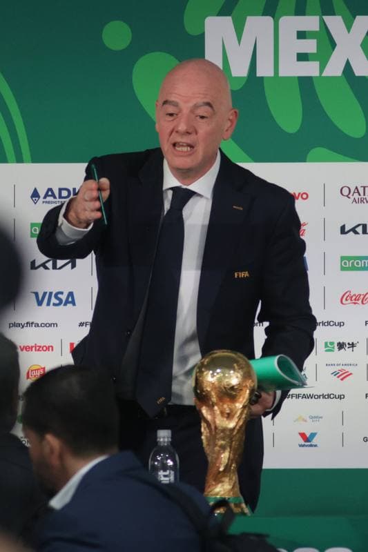 Football. World Cup 2026. Gianni Infantino Press Conference. 10.06.2026
