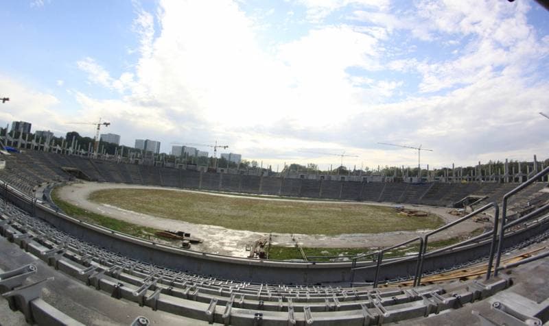 Football. Stadion Slaski. Press Conference. 05.09.2010