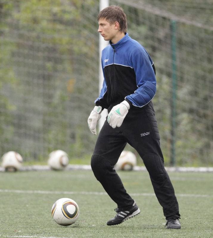 Football. Ruch Radzionkow. Training. 30.09.2010