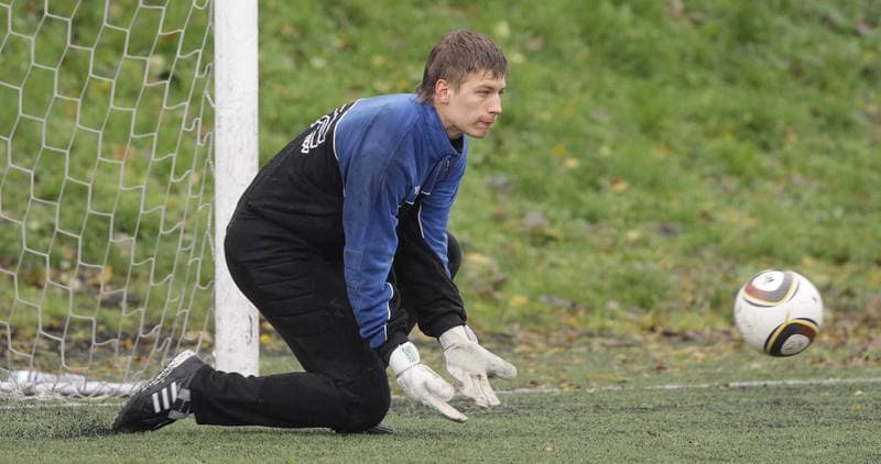 Football. Ruch Radzionkow. Training. 30.09.2010