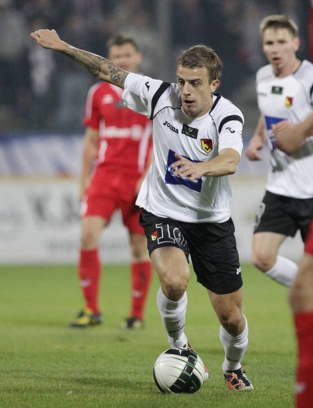 Football. PKO BP Ekstraklasa. Gornik Zabrze - Jagiellonia Bialystok. 02.10.2010