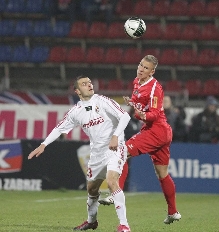 Football. PKO BP Ekstraklasa. Gornik Zabrze - Wisla Krakow. 17.10.2010