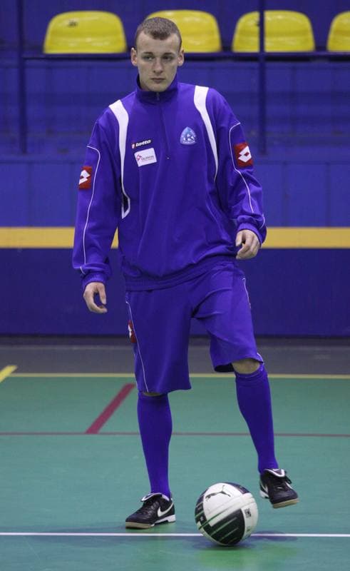 Football. Ruch Chorzow. Training. 10.01.2011