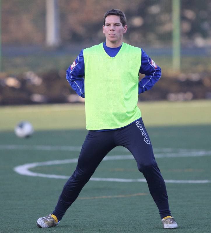 Football. Ruch Chorzow. Training. 10.01.2011