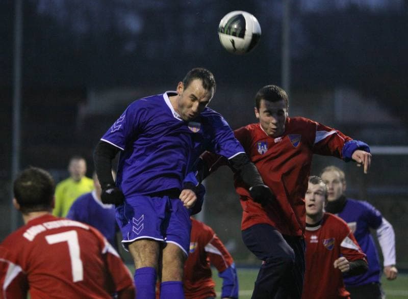 Football. Sparing. Polonia Bytom - Rakow Czestochowa. 19.01.2011