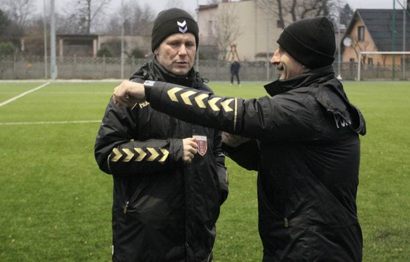 Football. Sparing. Polonia Bytom - Rakow Czestochowa. 19.01.2011