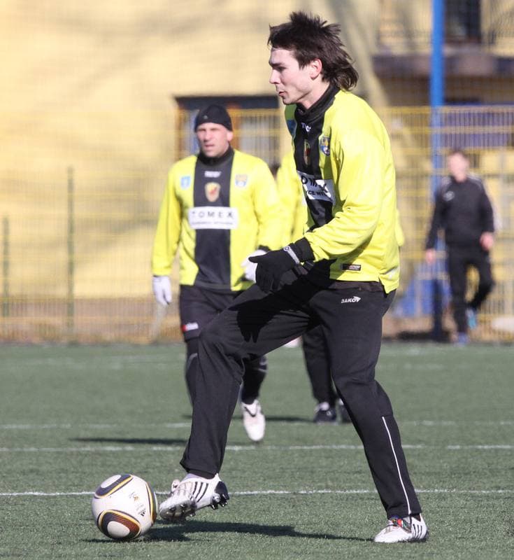 Football. Sparing. GKS Tychy - Ruch Radzionkow. 12.02.2011