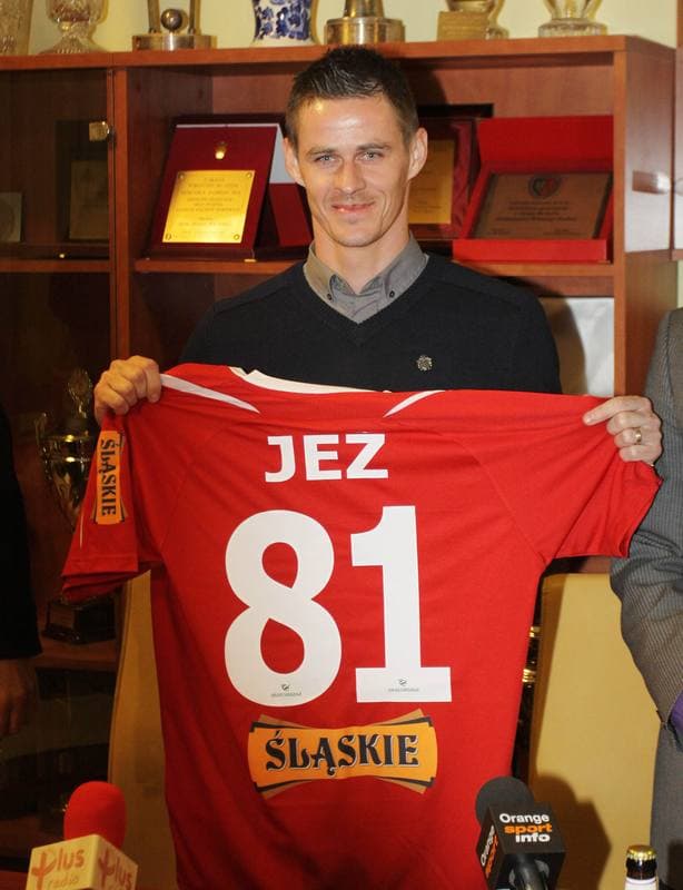 Football. Gornik Zabrze. Press Conference. 23.02.2011