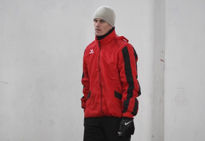 Football. Gornik Zabrze. Training. 11.01.2011