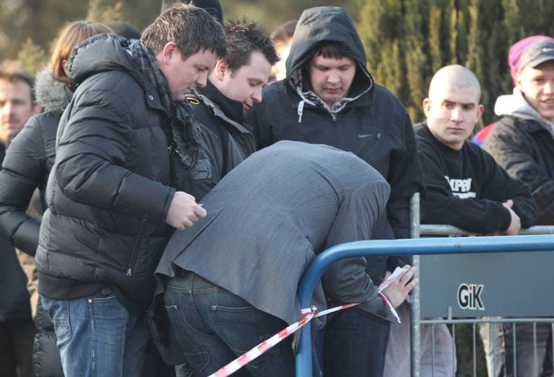 Football. I liga. Piast Gliwice - Odra Wodzislaw Slaski. 05.03.2011