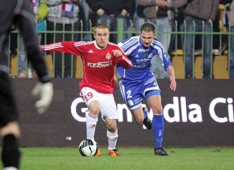 Football. Puchar Polski. Podbeskidzie Bielsko-Biala - Wisla Krakow. 16.03.2011