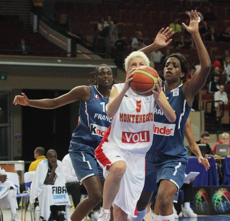 Basketball. Eurobasket Women 2011. Montenegro - France. 24.06.2011