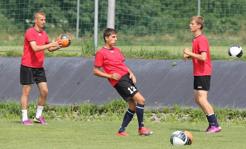 Football. Polonia Warszawa. Training. 14.07.2011