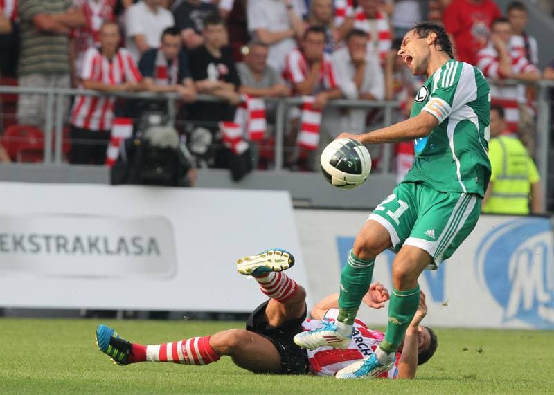 Football. T-Mobile Ekstraklasa. Cracovia Krakow - Legia Warsaw. 07.08.2011